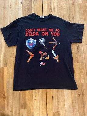 Rare Vintage Legend of Zelda Ocarina of Time Shirt